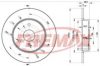 SMART C0004341V002 Brake Disc